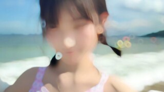 女初中生  #海边吹吹风【浮力】