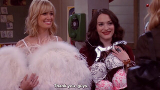 [2 Broke Girls] ฉันไม่ต้องกังวลเรื่องคัป D ของฉันจะเบียดแขนอีกแล้ว