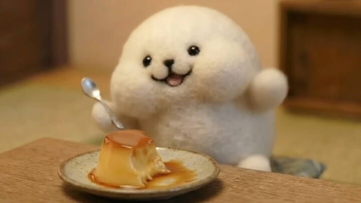 Felt Animation: What Does the Little Seal Snack on at Night?