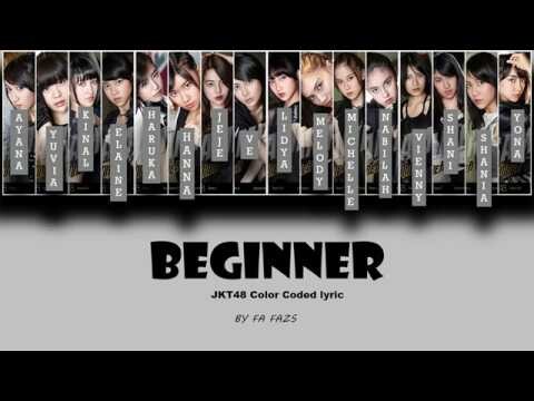 Beginner - JKT48 [Color Coded Lyrics]