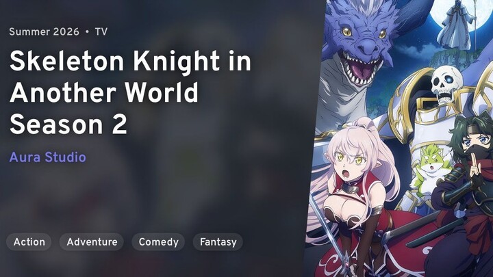 EP 1 - Gaikotsu Kishi-sama Tadaima Isekai Season 2 Sub Indo