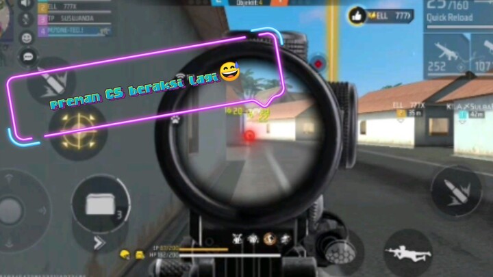 prank musuh di CS rank, bersama teman guild😅😅😅