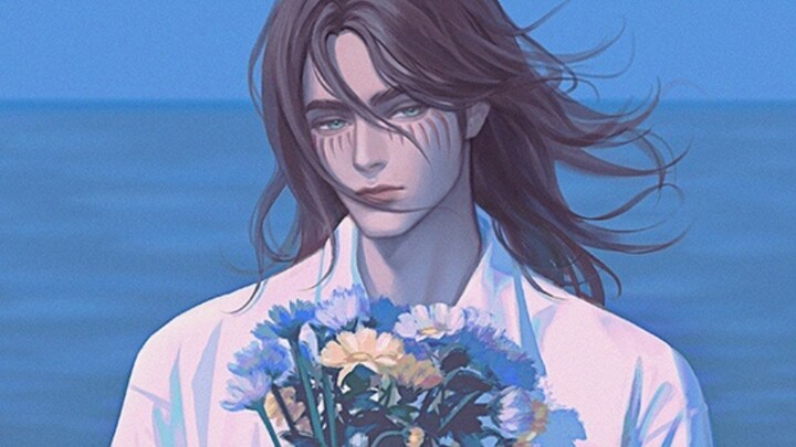 "If the spring breeze has pity on flowers, could you allow me to be young again?"