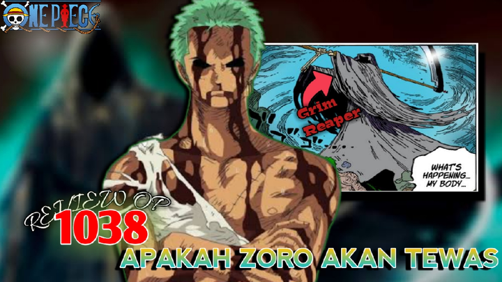 REVIEW ONE PIECE 1038/MUNCUL SOSOK MISTERIUS DI HADAPAN ZORO!!