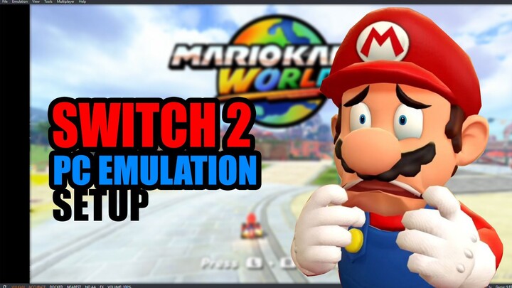 HOW TO PLAY MARIO KART WORLD ON EDEN NX2 EMULATOR ON PC