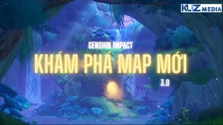 [Genshin 3.0] Khám phá bí mật map mới #genshin #map #followme