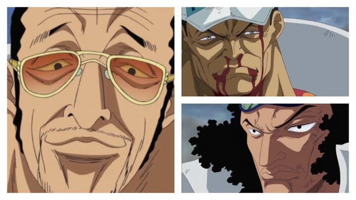 The three people after Luffy ran away