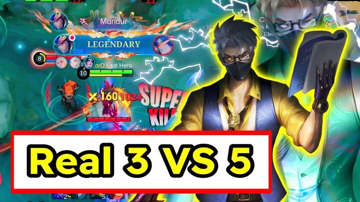 TIM AFK ?? GAK MASALAH KITA GENDONG PAKE HANZO CUY !!