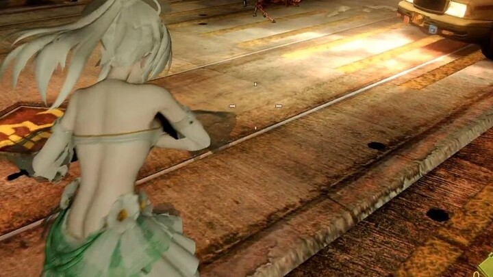 Resident Evil 6 Mutant ถูกชายอ้วนจับไว้สูง