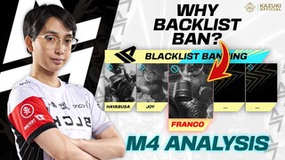 WHY BLACKLIST BAN FRANCO AND HAYABUSA IN M4?