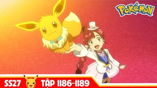 Review Pokemon SS27 TẬP 1186 - 1189  ,  Rạp xiếc pokemon, huyền thoại và thần thoại