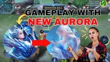 GAMEPLAY WITH NEW AURORA DI RANK EPIC??!!!!