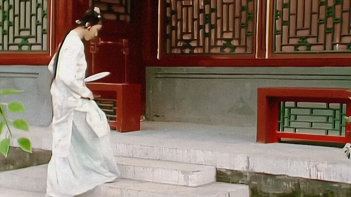 “行动似弱柳扶风”现在的电视剧很少能看到这种仪态了
