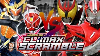 Kamen Rider Wizard & Gaim VS Kamen Rider Drive & Kiva [Kamen Rider Climax Scramble Zi-o]