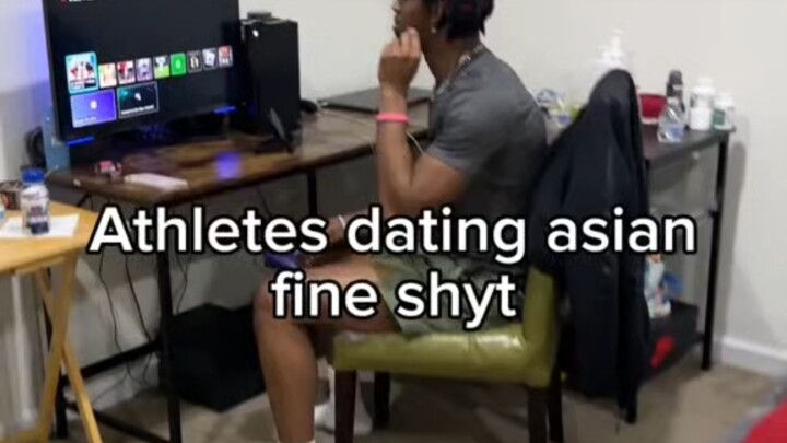 A sports student dating an Asian girl