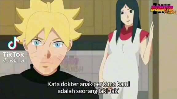 halo gyus ini tuh  vidio boruto dan sarada nikah