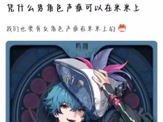[鸣潮] Why can the male character’s voiceprint be placed on their chest?