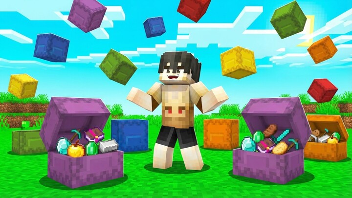 When MC spawns the Shadow Box rain, random items will spawn inside the Shadow Boxes!