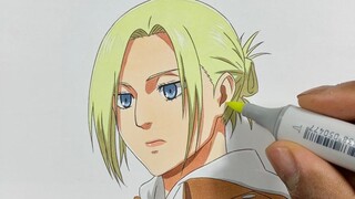 วิธีการวาด Annie Leonhart Easy - Attack on Titan