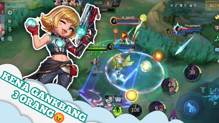 Di Gank 3 orang Gini 😡