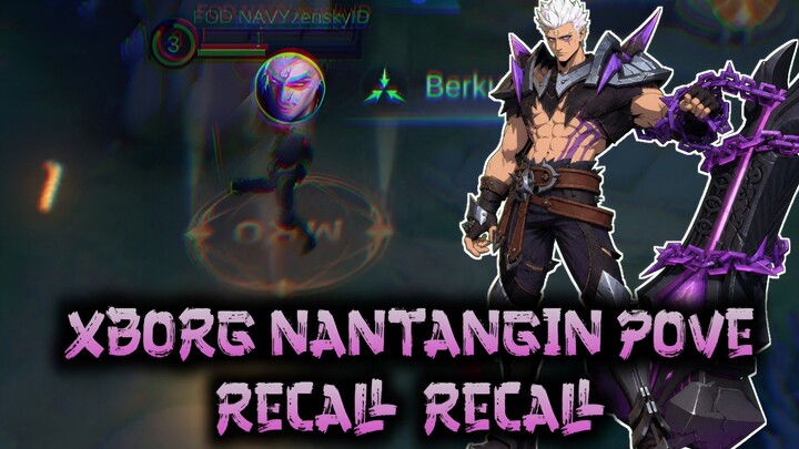XBORG RECALL-RECALL DIDEPAN POVEUS, CARI MASALAH!!