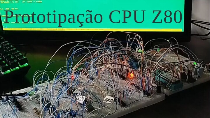 Prototipação com CPU Zilog Z80
