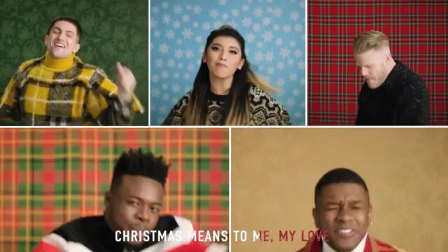 Pentatonix. What christmas means to be.