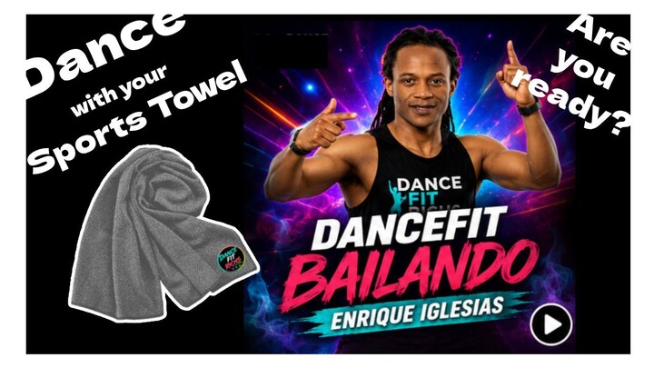 Dance white your Sport Towel - Bailando Enrique Iguesias
