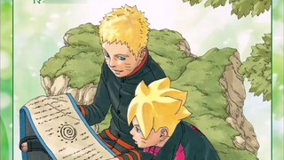 Mengapresiasi Judul Halaman "Boruto" Bab 1-88, Bagaimana Menurut Anda Gaya Lukisan Mikio Ikemoto?