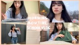5 am High school Morning Routine & Whole DAY at School Vlog ft. senior vibes 🤠