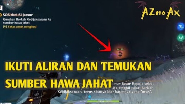 IKUTI ALIRAN DAN TEMUKAN SUMBER HAWA JAHAT | GENSHIN IMPACT