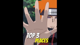 Naruto Places in Real Life | #anime #naruto #shorts