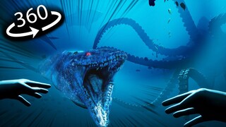 360° VR - TERRIFYING Sea Creatures | Deep Ocean Horror
