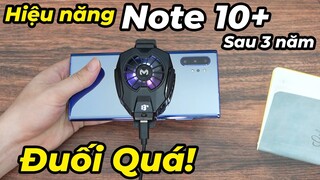 Test game Samsung Galaxy Note 10 Plus gắn sò lạnh sau 3 năm PIN CHAI, Đuối quá rồi!