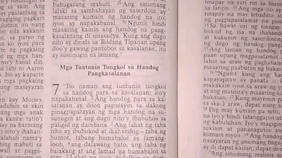 Pang Araw Araw na Talata     Leviticus 7:1-10