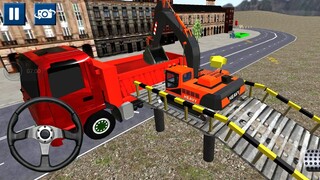 Trò chơi xây dựng - game máy xúc,máy ủi đất,máy đào,xe tải hạng nặng làm việc Excavator Simulator