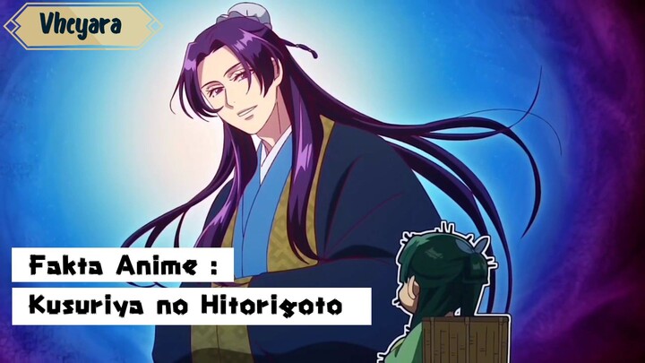 Fakta Anime : Kusuriya no Hitorigoto