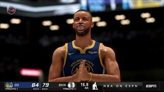 NBA2K21 MODDED FULL GAME HIGHLIGHTSWARRIORS vs NETS I November 16, 2021 I Regular Season