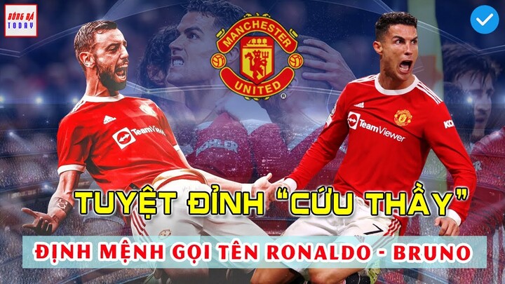 TIN CHIỀU 21/10: TUYỆT ĐỈNH "CỨU THẦY" PHÚT CHÓT | ĐỊNH MỆNH GỌI TÊN RONALDO - BRUNO | #OLESAFE