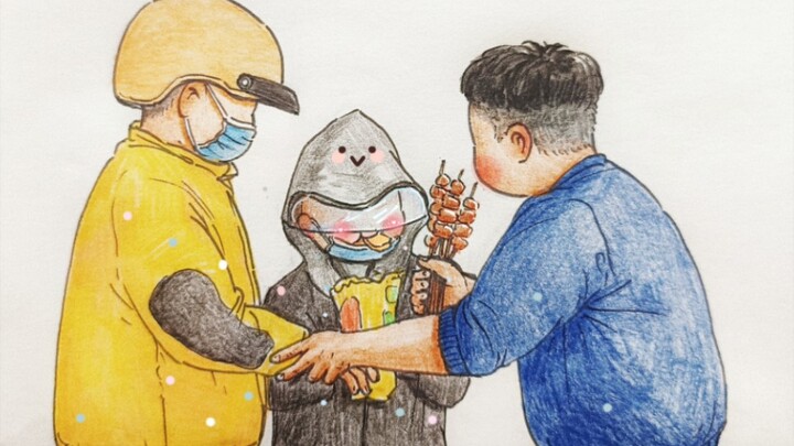 Life’s tough—thumbs up to this heartwarming boss!