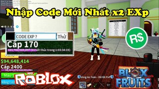 Roblox | Nhập CODE Blox Fruit Mới Nhất 2x Exp Hiện Tại Vẫn Còn Nhập Được.