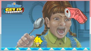 All Stages With Cute Human Disappointed Faces When Losing In WarioWare: Get It Together