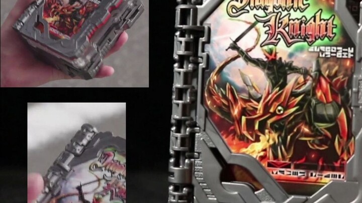 Structural design defects, the props set can only be concealed by matting? Kamen Rider Saber DX Drag