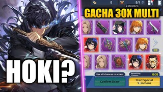 GACHA 30x Multi Lagi! Bisa Lebih Hoki Dari Kemarin?! | Solo Leveling: ARISE