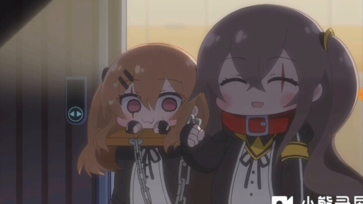 GIRLS' FRONTLINE Doll Theater, 9's red collar.