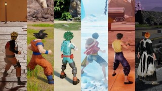 All Character Grabs - Jump Force (60FPS)