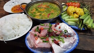 Lẩu cá sủ nấu chua - Bin Đen Miền Tây # 248