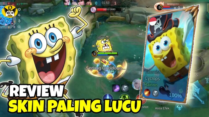 #KontesKreator2025 Review Skin SpongeBob SquarePants