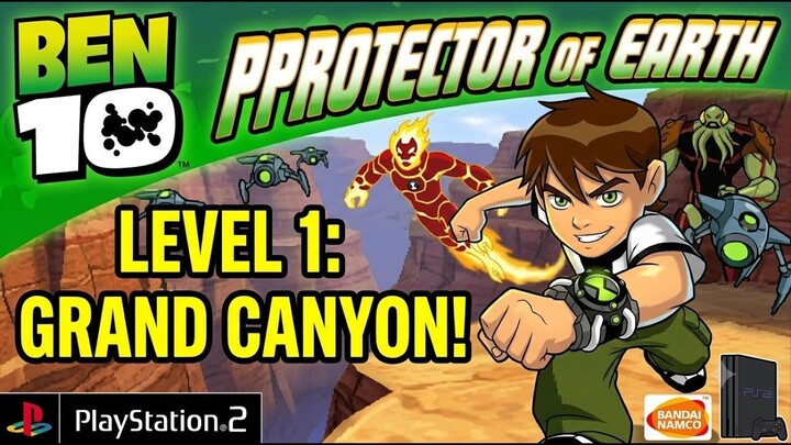 BEN 10_ Protector of Earth (2007) - Gameplay Nivel 1_ ¡Empieza la Aventura!