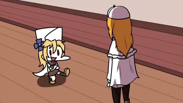 Grandma Nagant, but the ground technique is good.